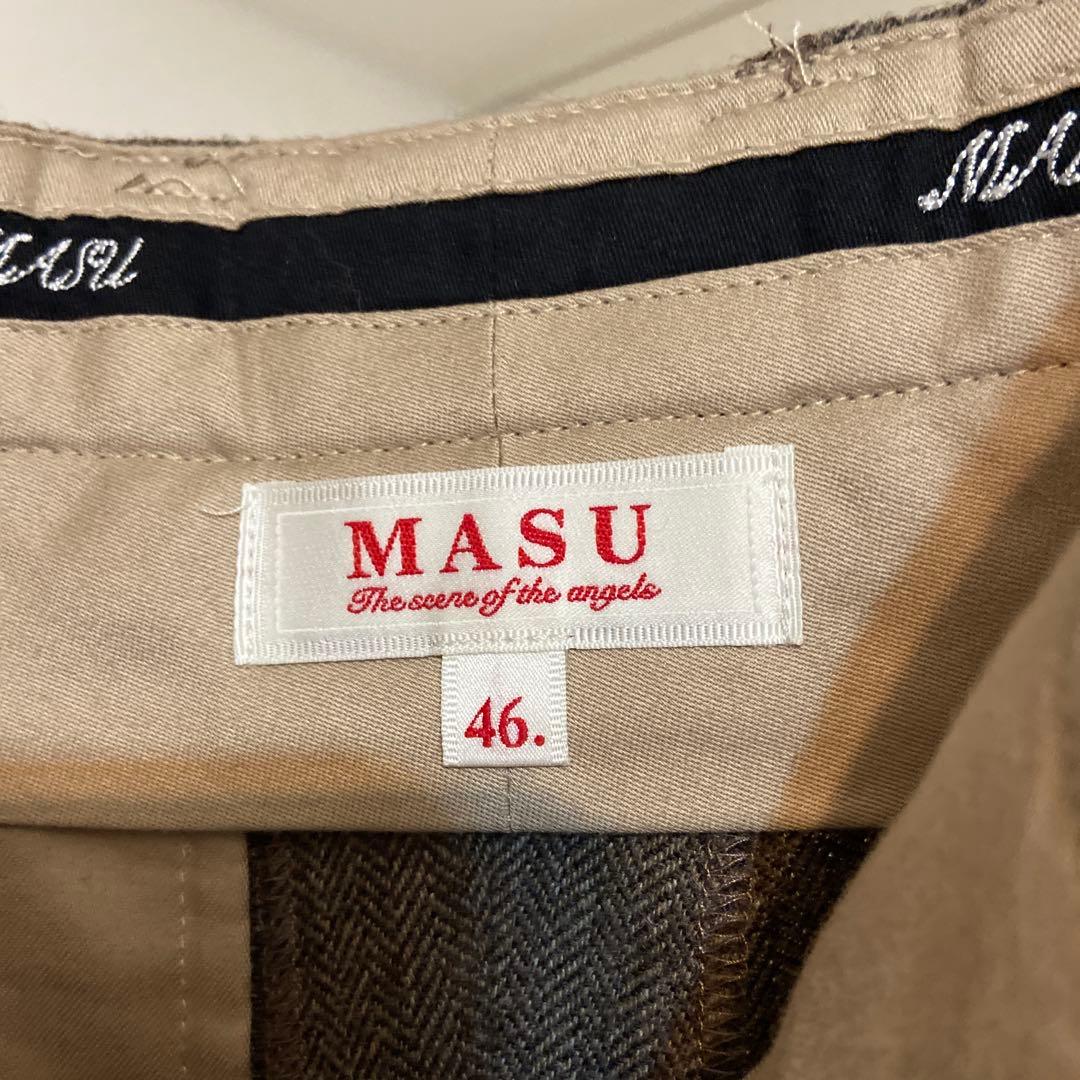 MASU INITIAL WIDE TROUSERS サイズ46