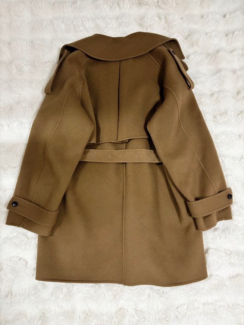 anuans リバーウールミドルトレンチコート⋈﻿