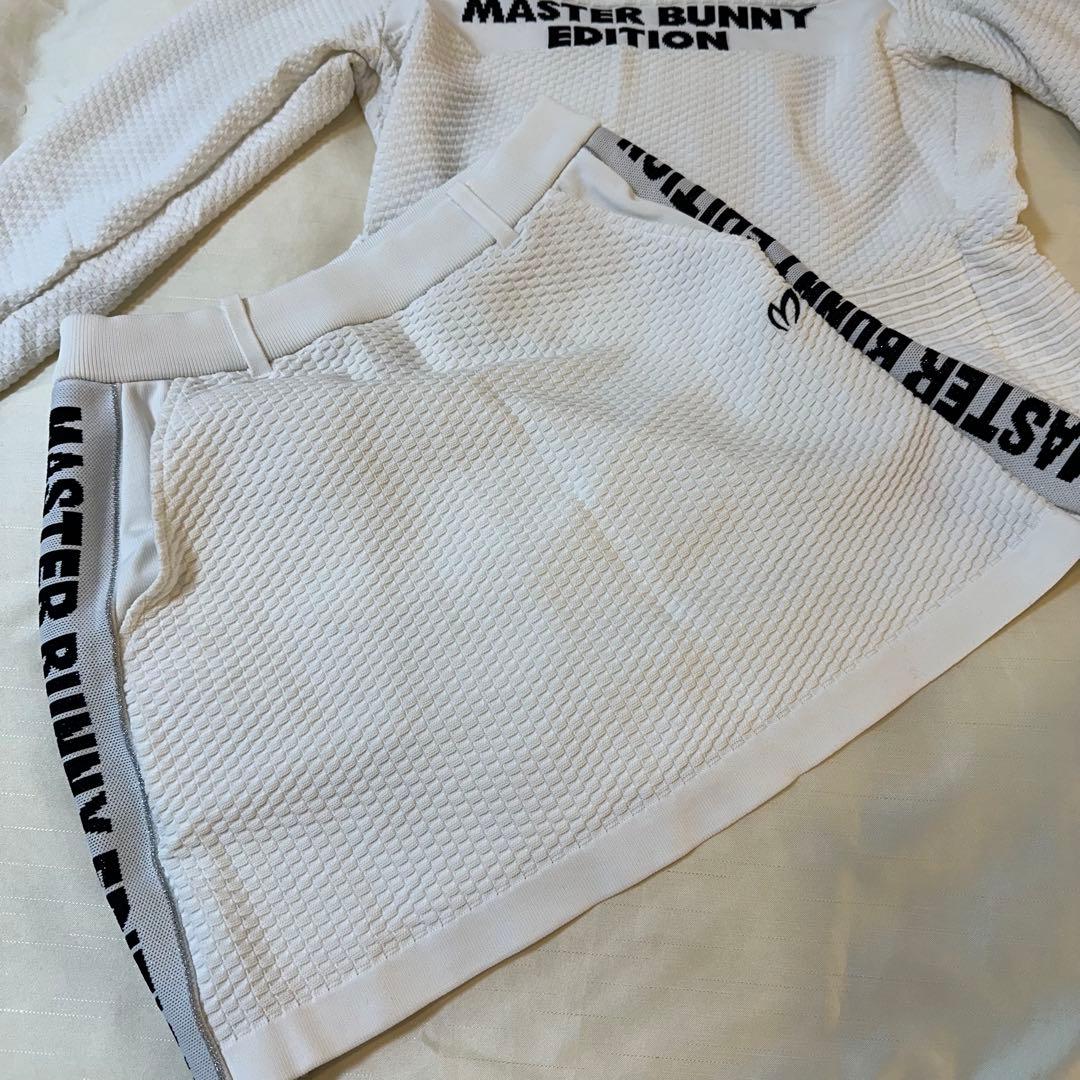 MASTER BUNNY EDITION ペプラムニット セットアップ