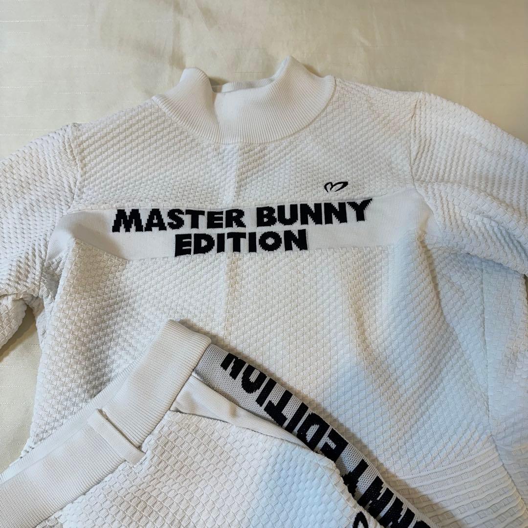 MASTER BUNNY EDITION ペプラムニット セットアップ