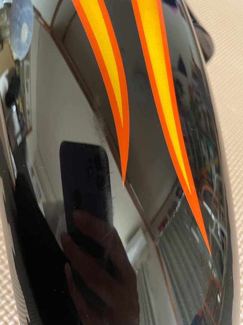 ハーレー　純正　フロントフェンダー　06以降ダイナ　ワイドグライド　炎模様