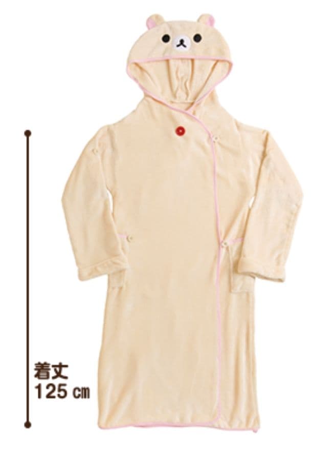 ［J］コリラックマ 着る毛布 フーモプレミアム ショート ルームウェア 未使用