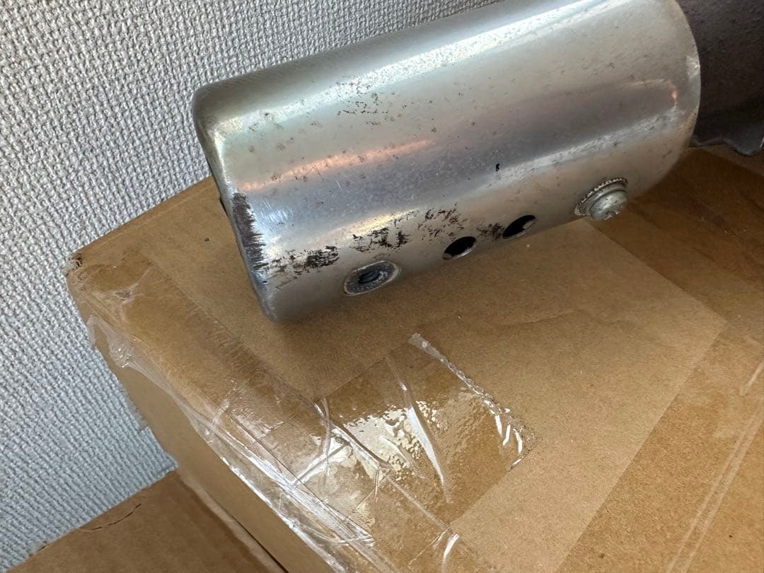 DJ-1純正マフラー Dioタクト黒に塗装済多少の値下げ⭕️