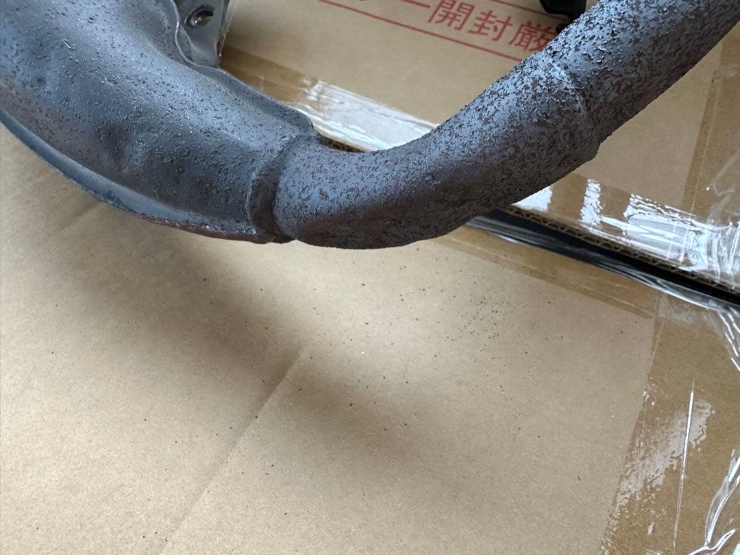 DJ-1純正マフラー Dioタクト黒に塗装済多少の値下げ⭕️