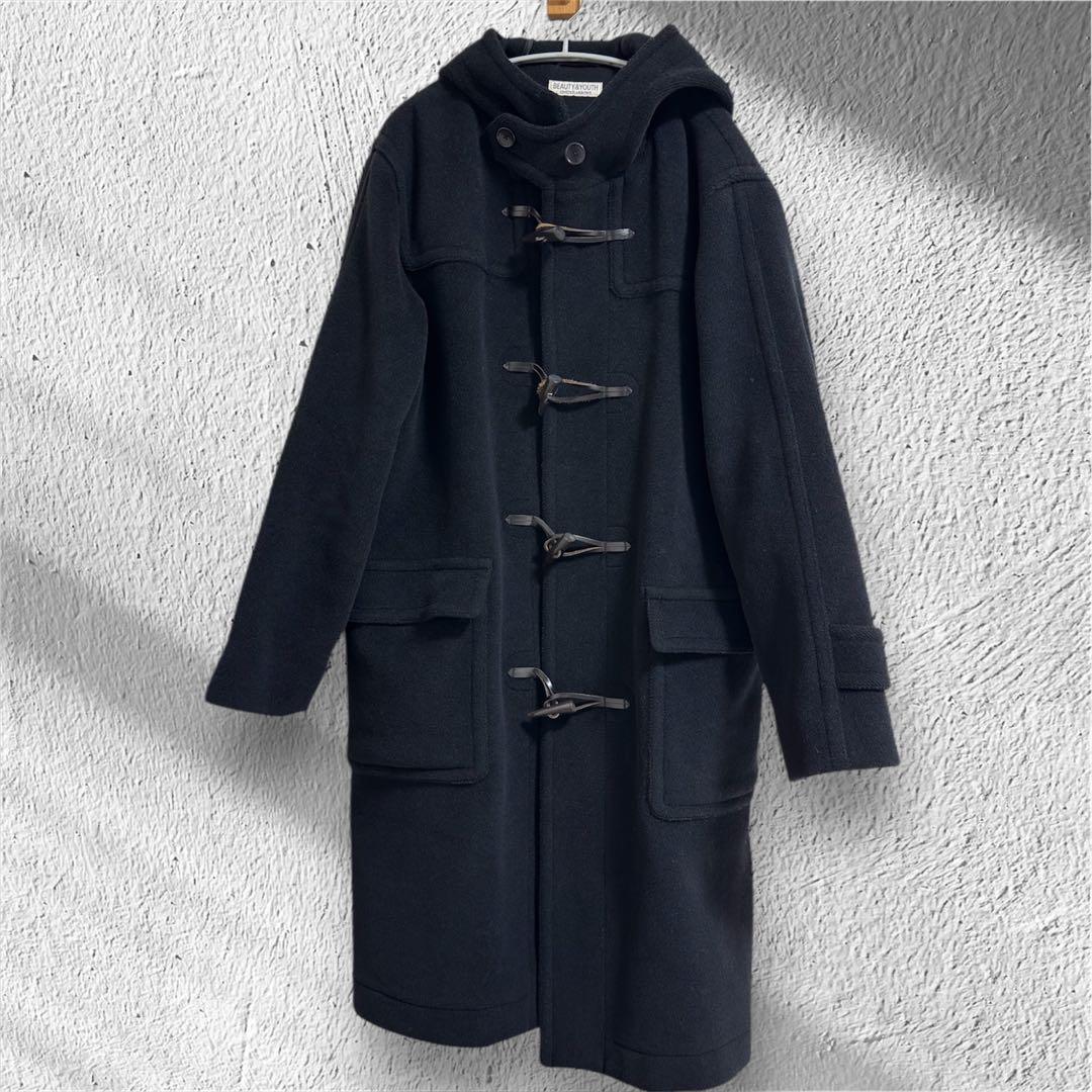 定価59950円！BEAUTY&YOUTH ダッフルコート 黒 L