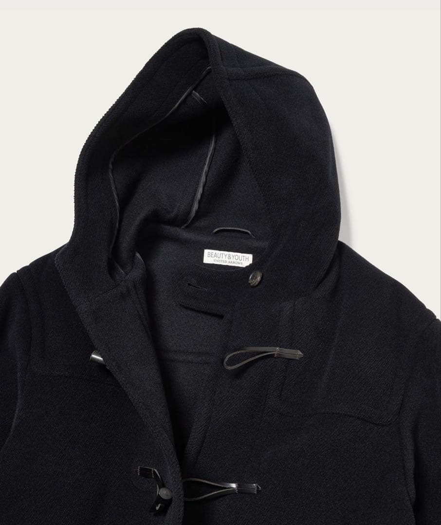 定価59950円！BEAUTY&YOUTH ダッフルコート 黒 L