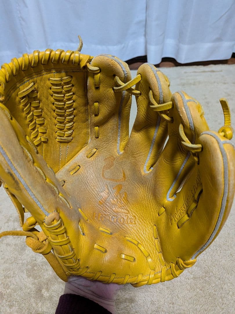 ハイゴールド 己極 限定モデル HGラベル HIGOLD 投手用 軟式グローブ