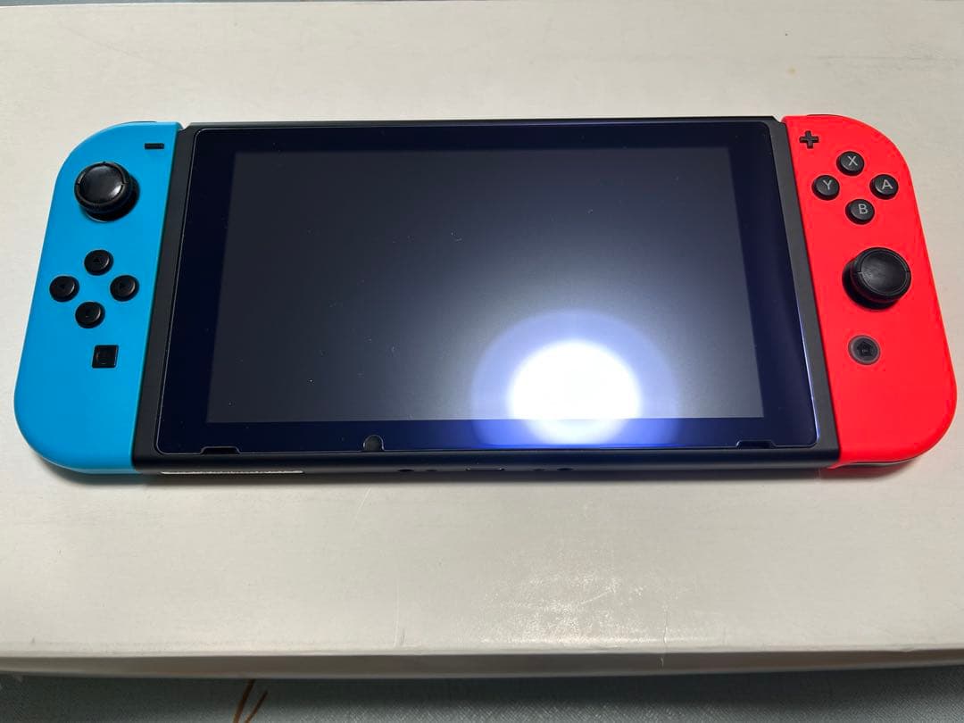 [美品]Nintendo Switch 本体 青/赤