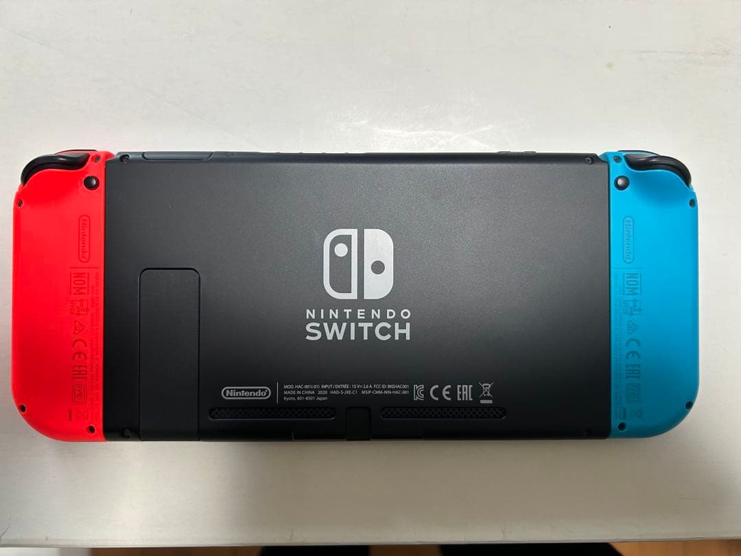 [美品]Nintendo Switch 本体 青/赤