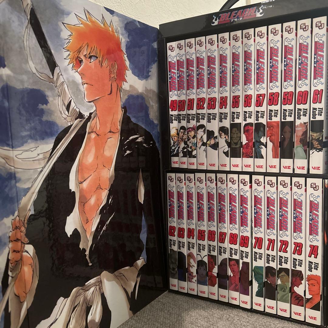 BLEACH 英語版 ボックスセット 3 　49-74
