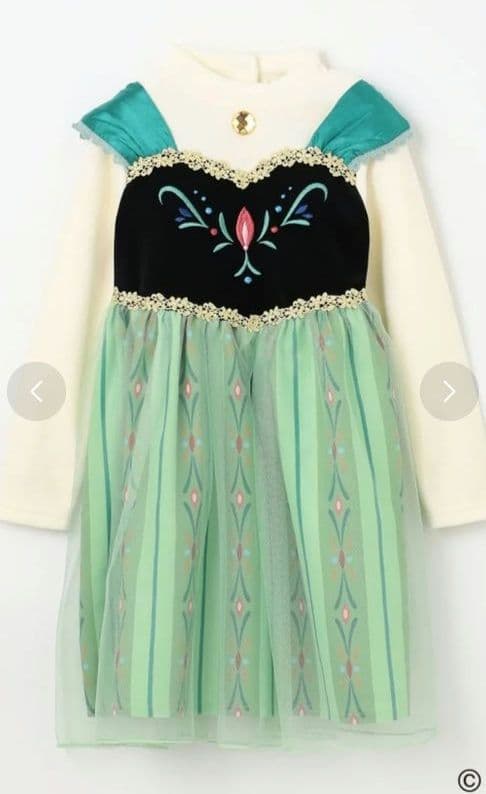 【✴︎秋桜✴︎さま】エニィファム　キッズ　アナ雪　ワンピース　140