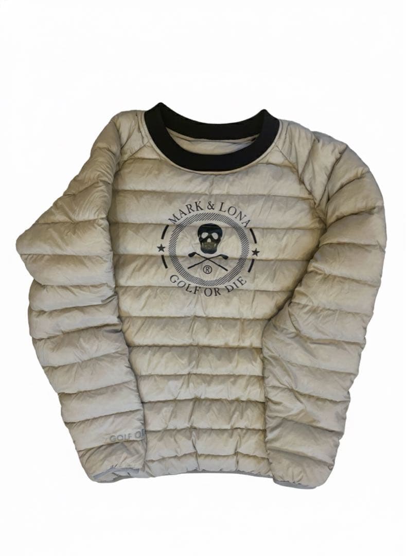 MARK & LONA ゴルフ用ダウンジャケット 上下ベージュ