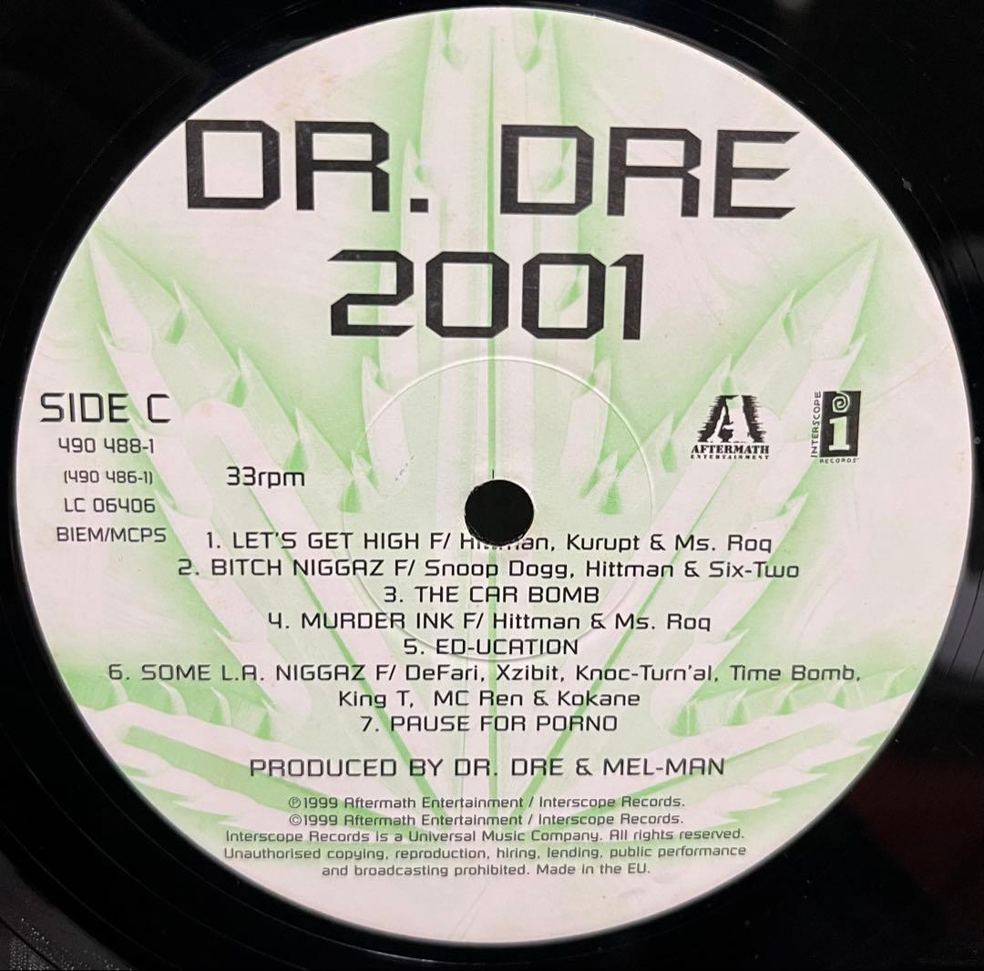 DR. DRE / 2001 レコード ヒップホップ HIPHOP 名盤