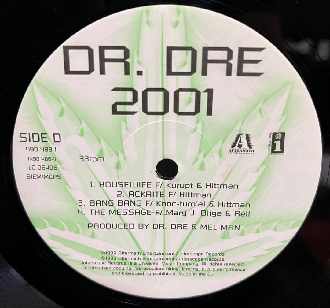 DR. DRE / 2001 レコード ヒップホップ HIPHOP 名盤