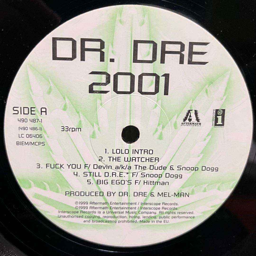 DR. DRE / 2001 レコード ヒップホップ HIPHOP 名盤
