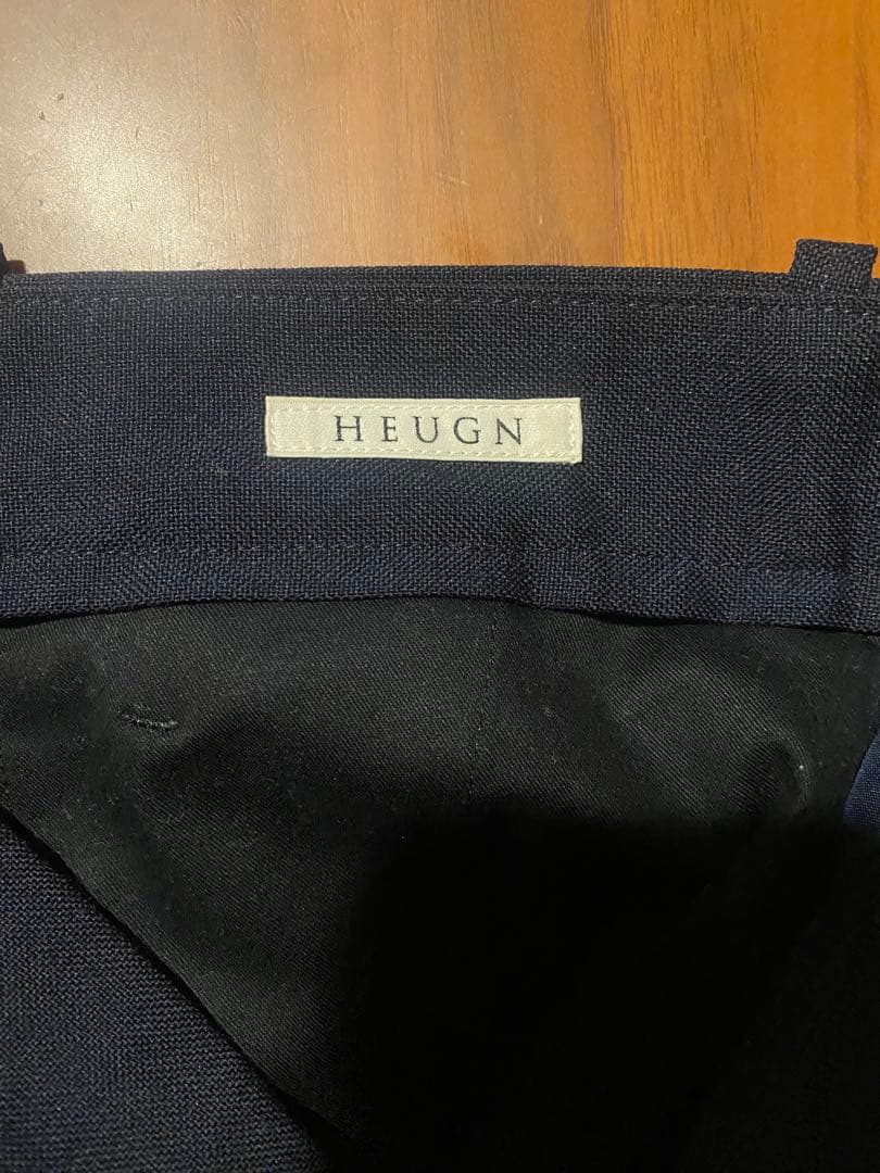 heugn freddie 2インプリーツテーパードスラックス　014 サイズ3