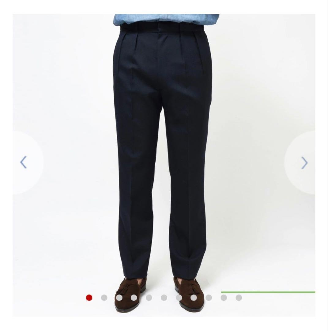 heugn freddie 2インプリーツテーパードスラックス　014 サイズ3