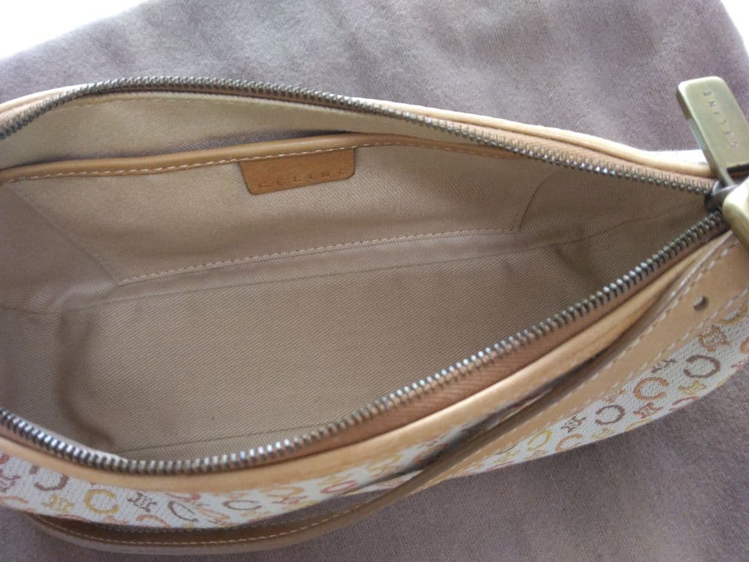 CELINE cマカダム　アクセサリーポーチ