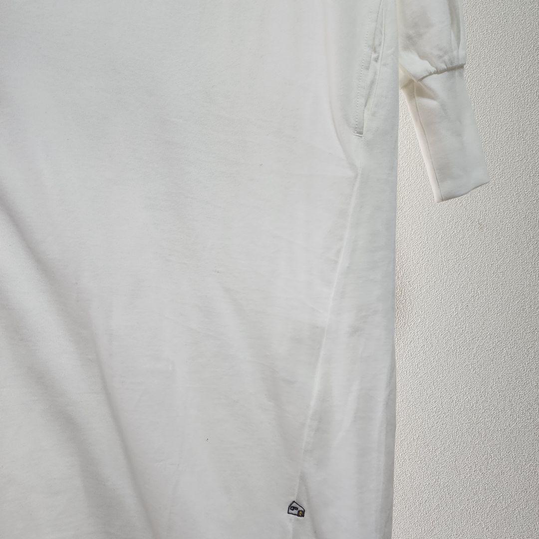 値下げ！ HUIS タグ付き新品 バックボタンリブワンピース