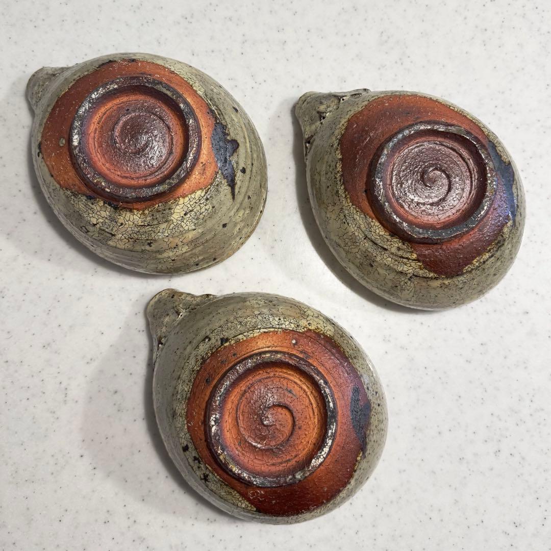 工藤和彦 黄粉引 片口鉢 3枚