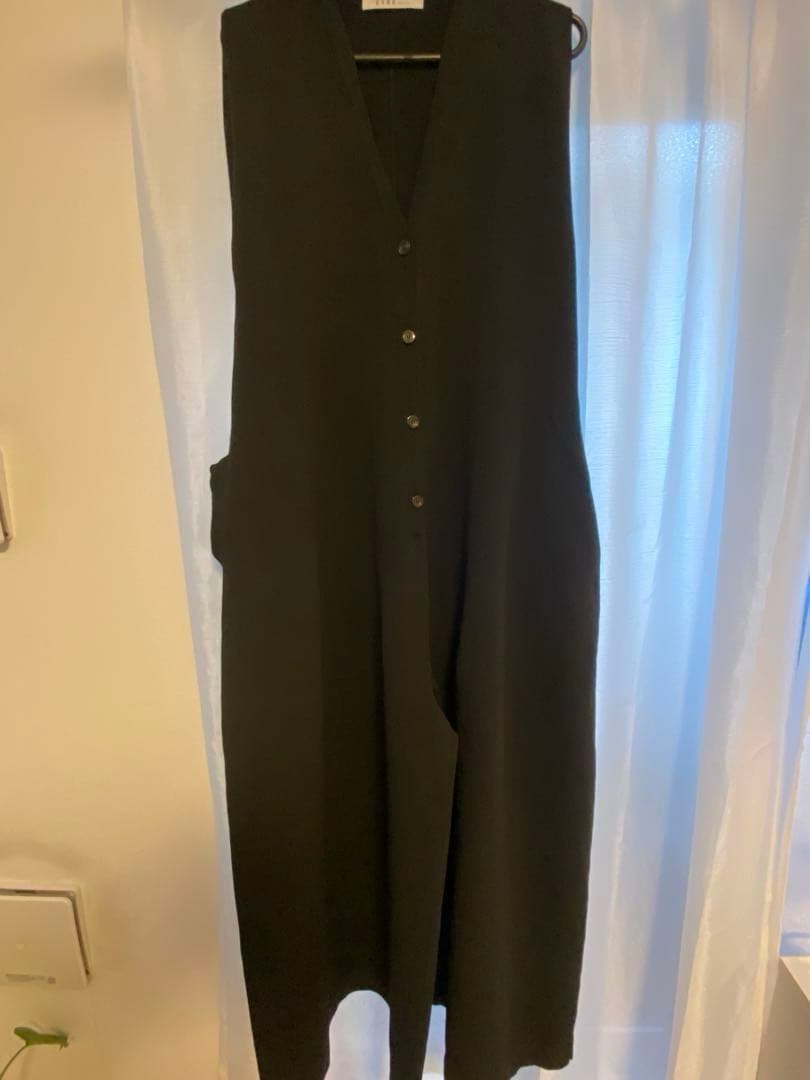 etre tokyoフロントボタンニットオールインワン M