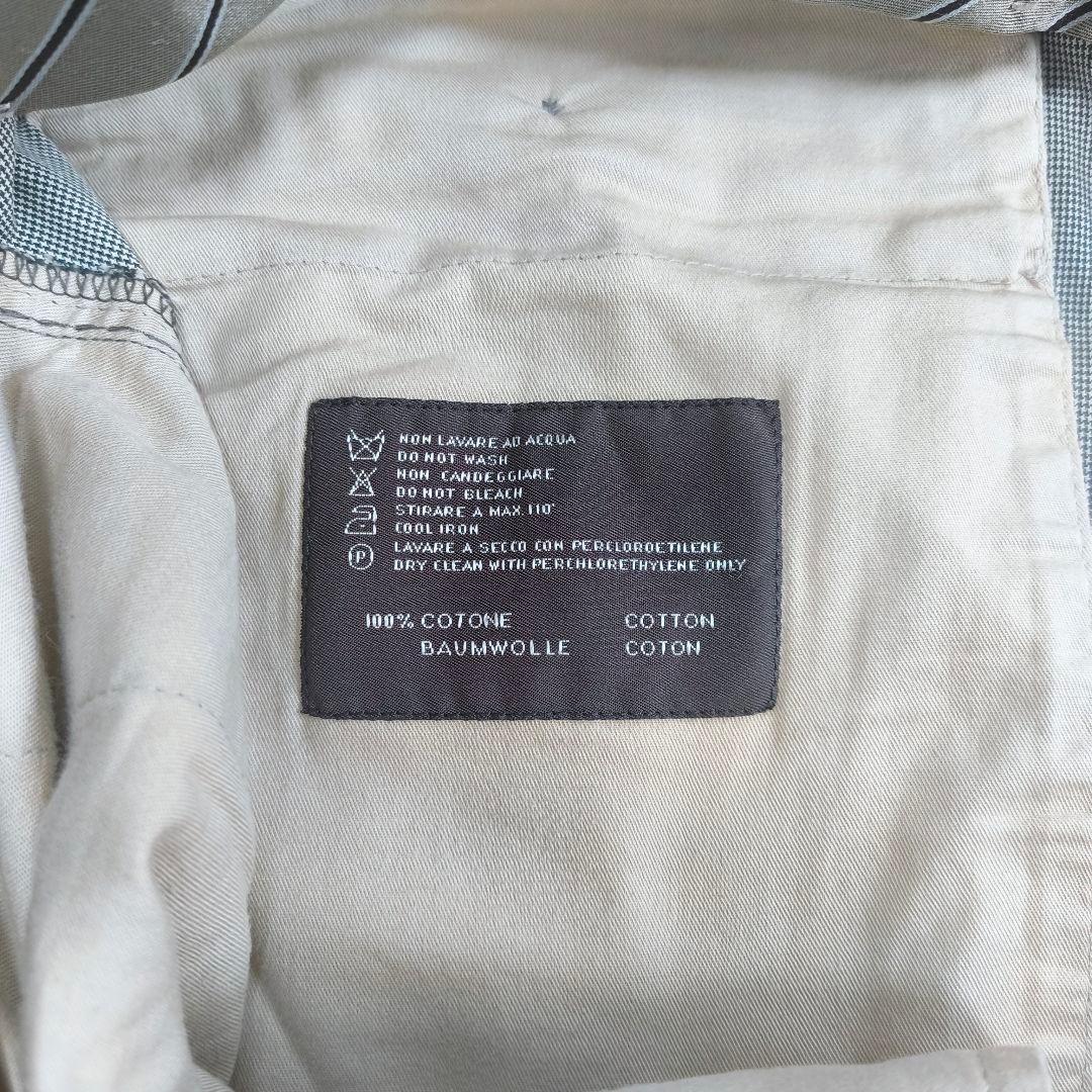 PT01 ピーティーゼロウーノ スラックス 54 2XL グレー 千鳥柄 大きい