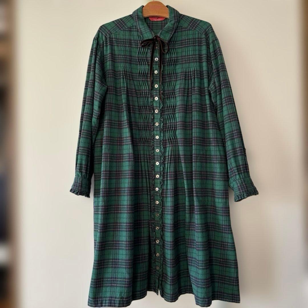 ピンクハウス　チェック柄 ワンピース 　　チュニック