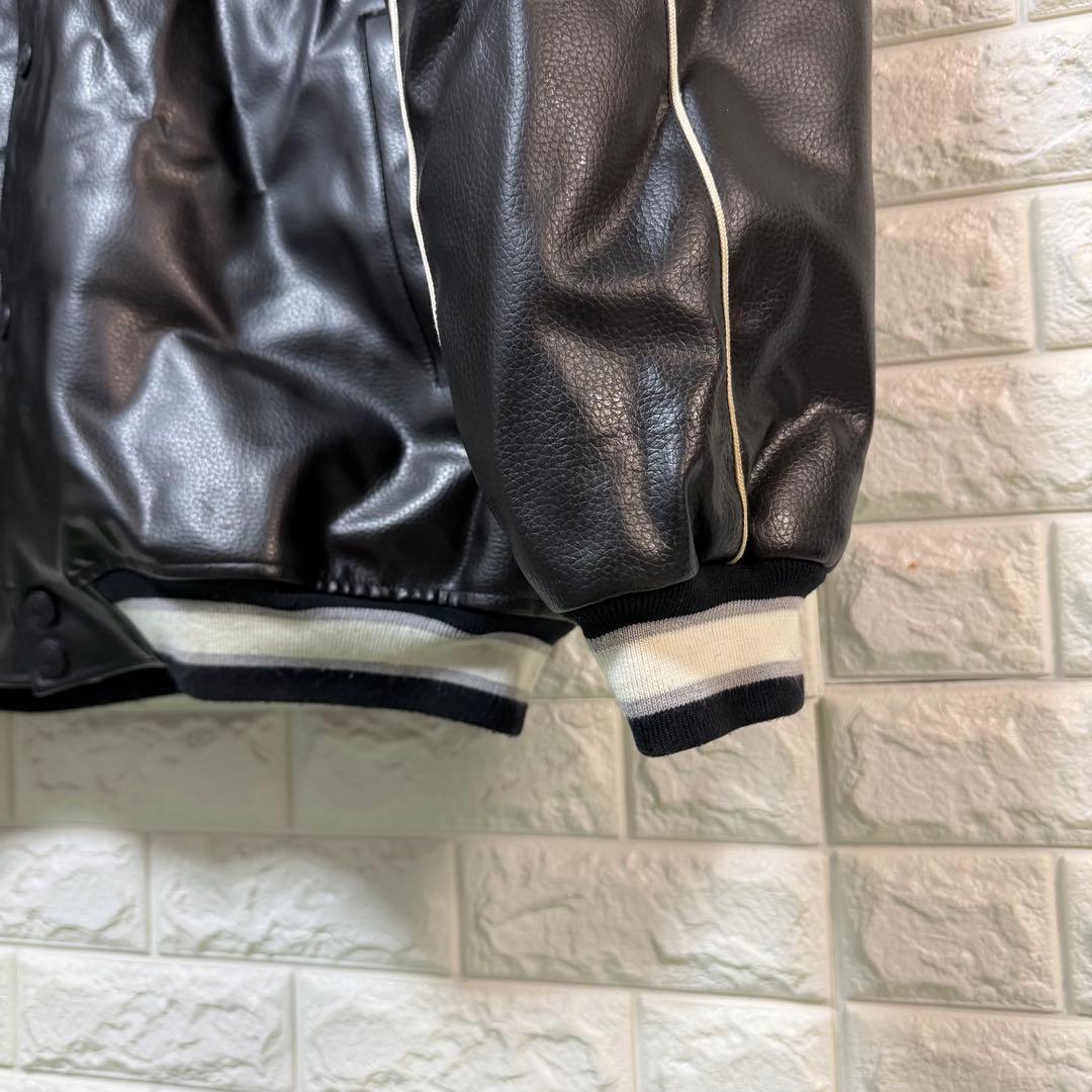 激レア　Player69 レザー ジャケット hiphop 2000 3XL