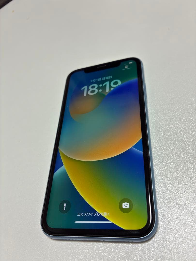 iPhone XR 128GB ブルー　SIMフリー