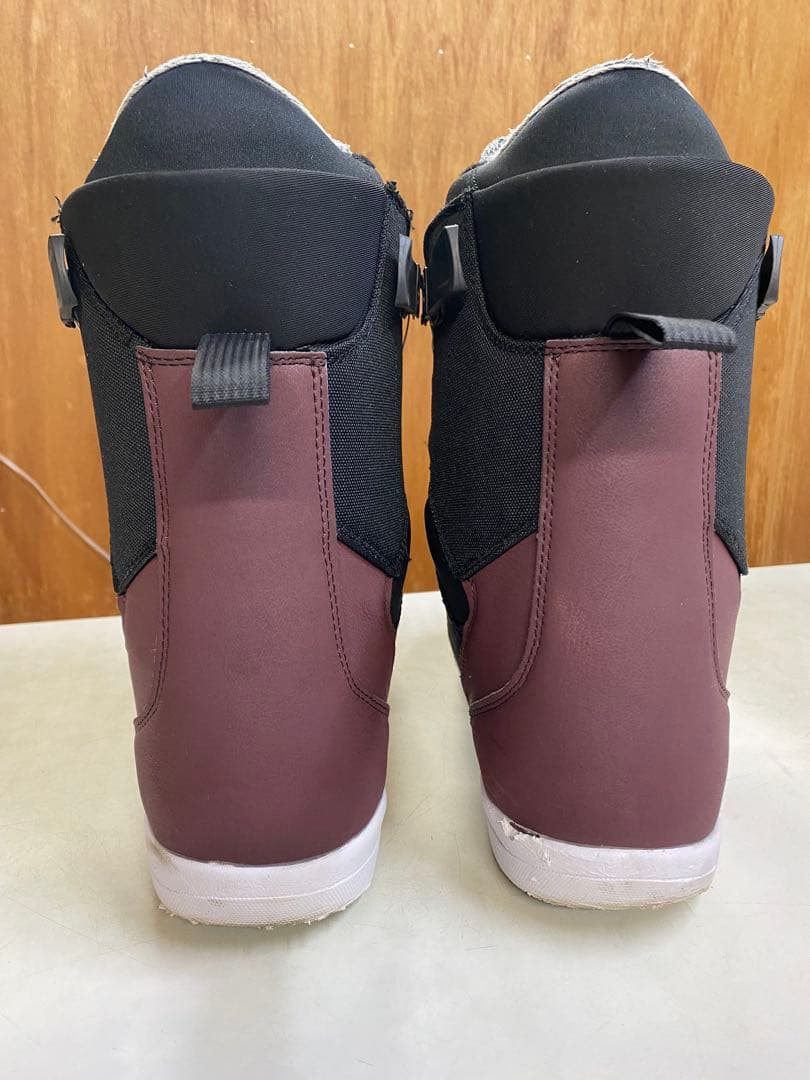 送料無料！！ FLUX FL-30A スノーボードブーツ 27cm バーガンディ