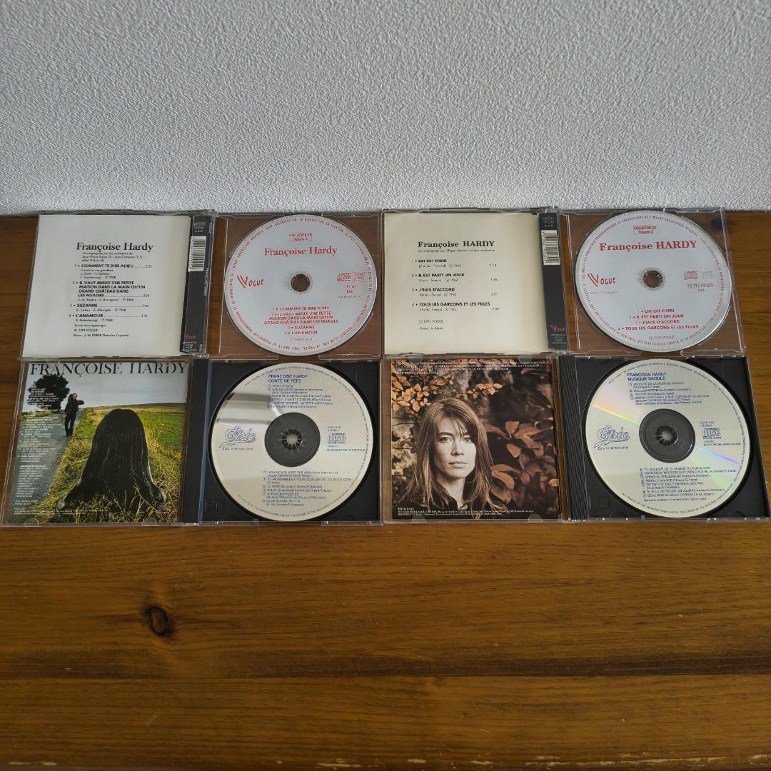 Françoise Hardy フランソワーズ アルディ　CD 10枚セット