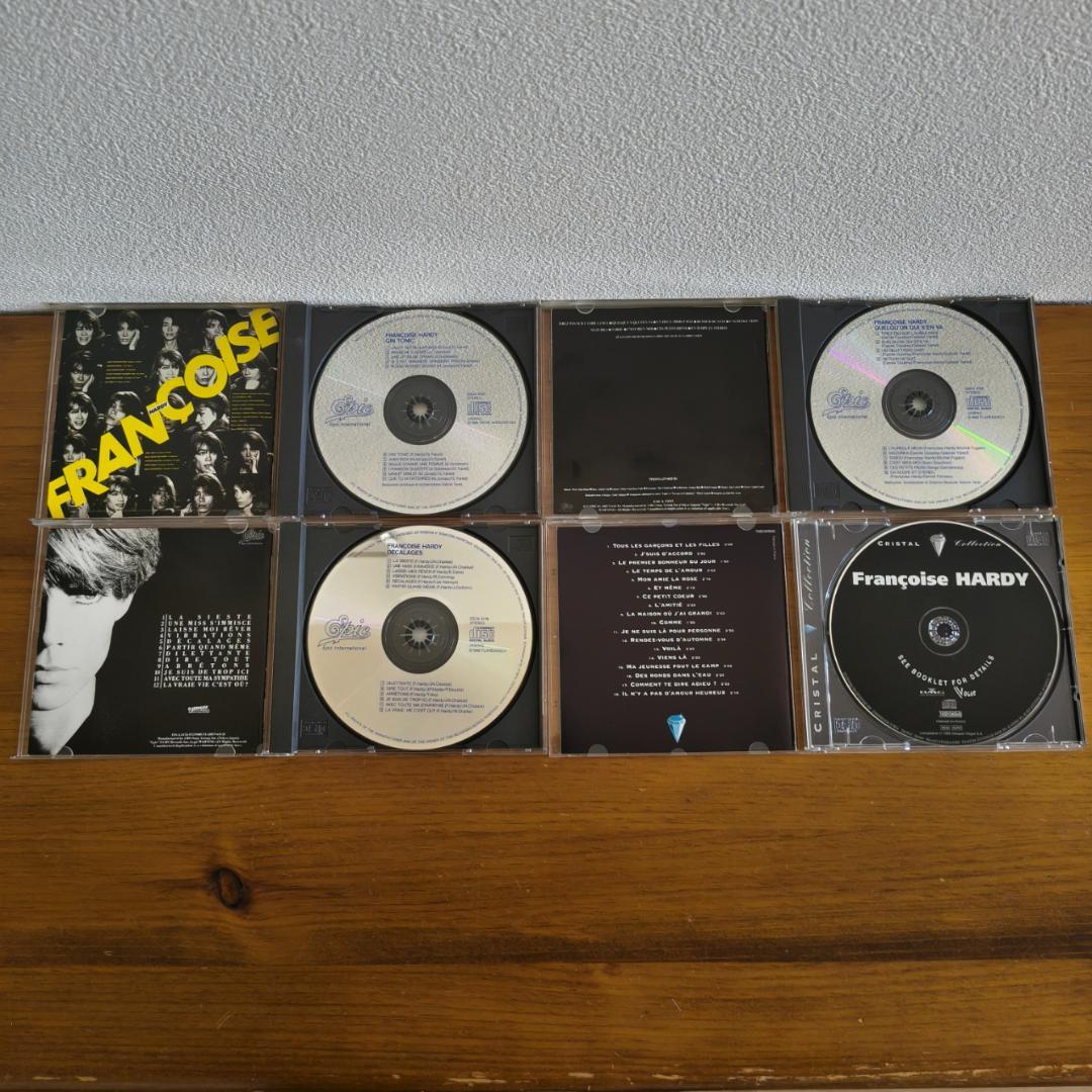 Françoise Hardy フランソワーズ アルディ　CD 10枚セット