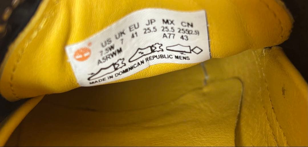 靴 Timberland 3eye 25.5cm