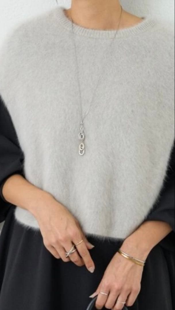 ビアズリー　ファーニットポンチョ