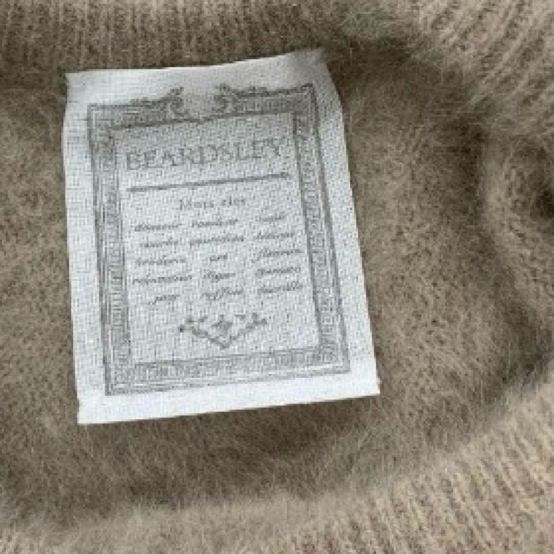 ビアズリー　ファーニットポンチョ