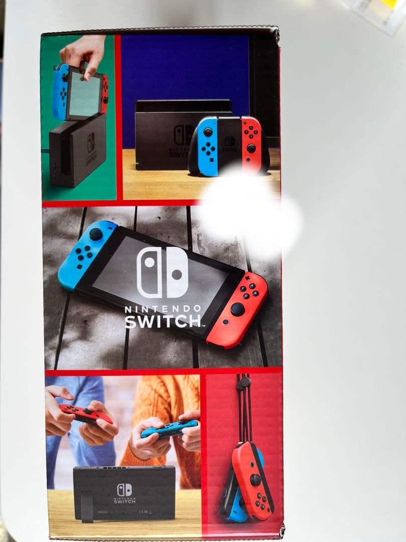 新品未開封未使用Nintendo Switch 本体 青/赤 Joy-Con付き