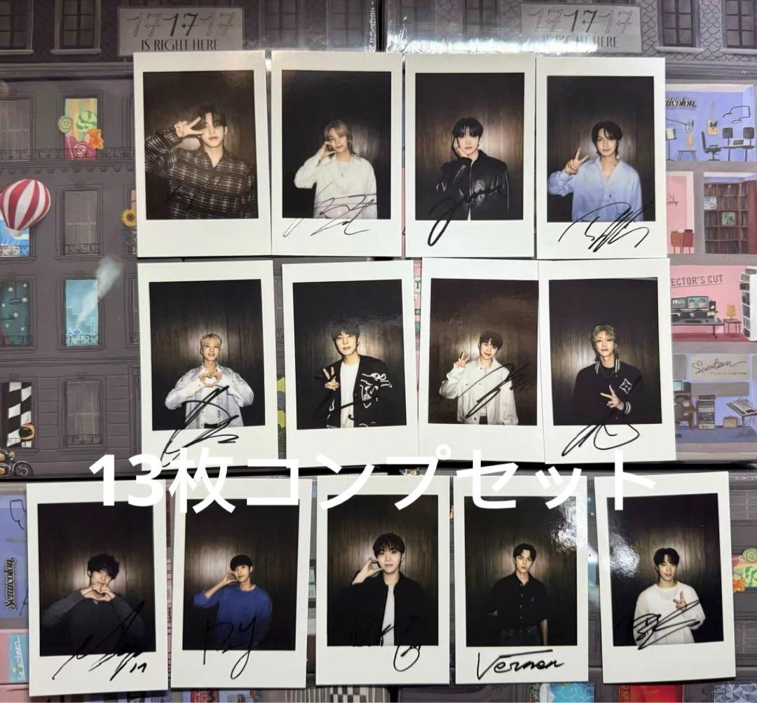 seventeen 中華 一直娱 yizhiyu ポラロイド 13枚セット