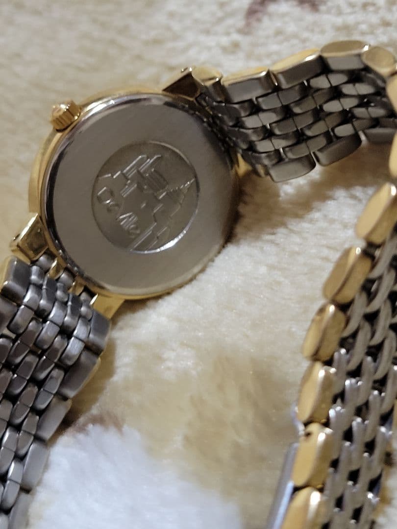 断捨離オメガ 腕時計 メタルブレス デビルクオーツ 6151/441