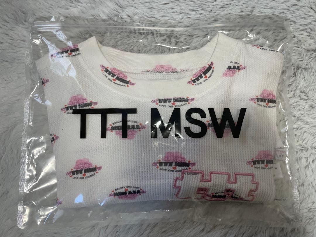 トップス ttt_msw thermal long sleeve tee (DOG)