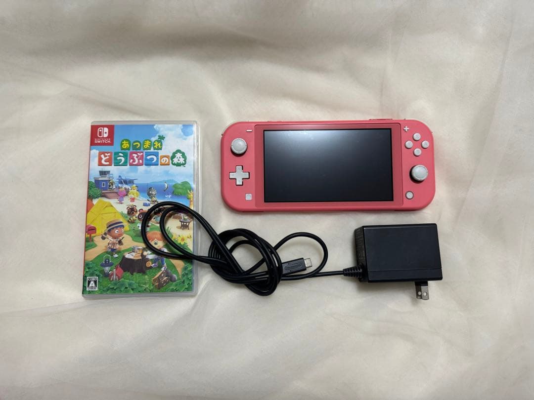 Nintendo Switch Lite ピンク どうぶつの森セット