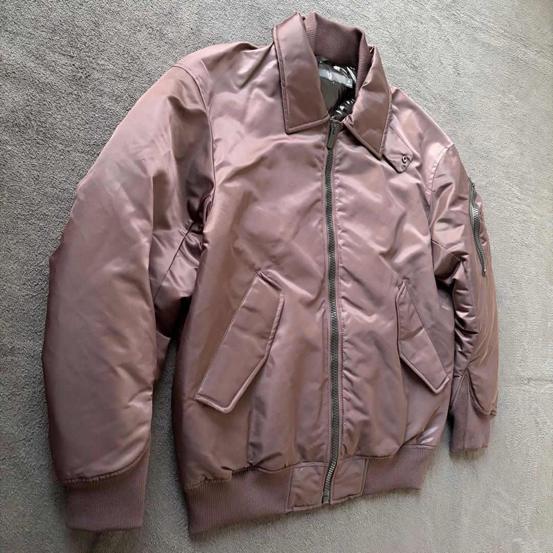 美品 希少 UNIQLO +J ユニクロ ダウン オーバーサイズリブブルゾン M