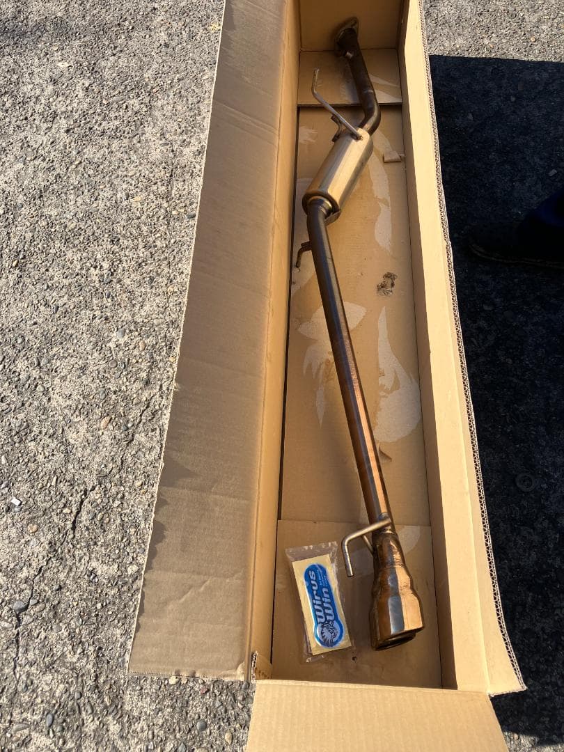 状態〇「WirusWin」スズキ キャリー マフラー 3BD-DA16T 軽トラ