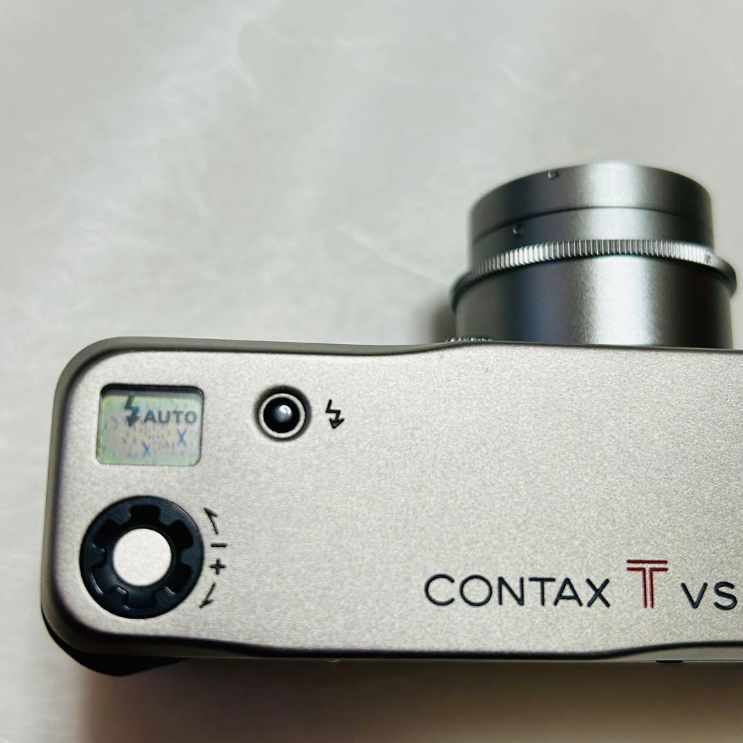 CONTAX T VS コンパクトカメラ　フイルムカメラ　京セラ　美品　ケース付