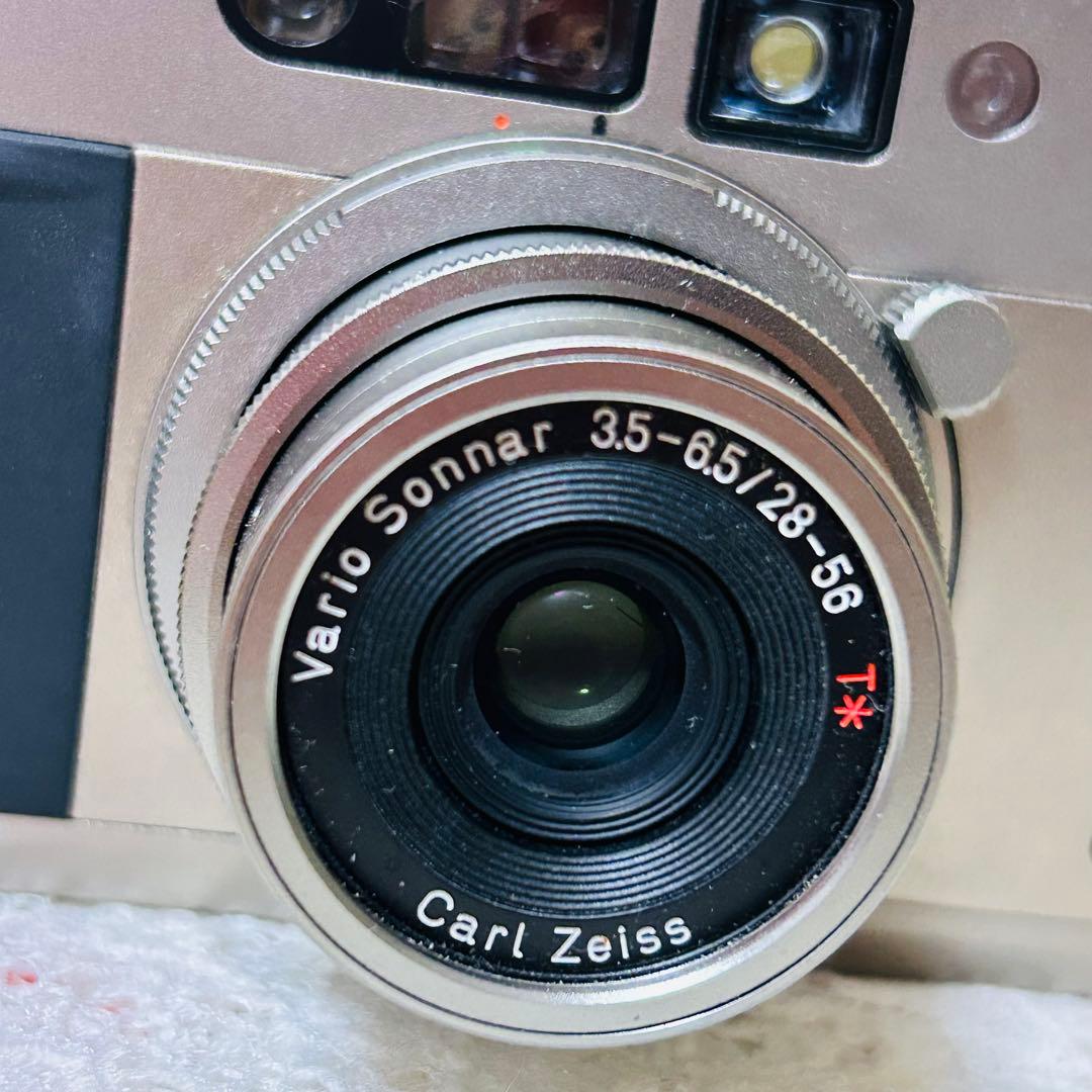 CONTAX T VS コンパクトカメラ　フイルムカメラ　京セラ　美品　ケース付