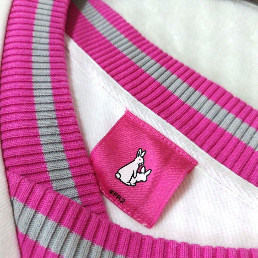 FR2梅　フロント刺繍トレーナー　ファッキングラビット　東京限定　スウェット