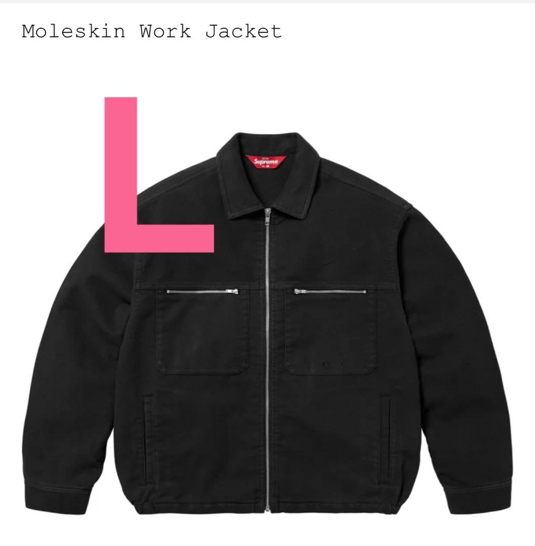 Moleskin Work Jacket Lサイズ ブラック