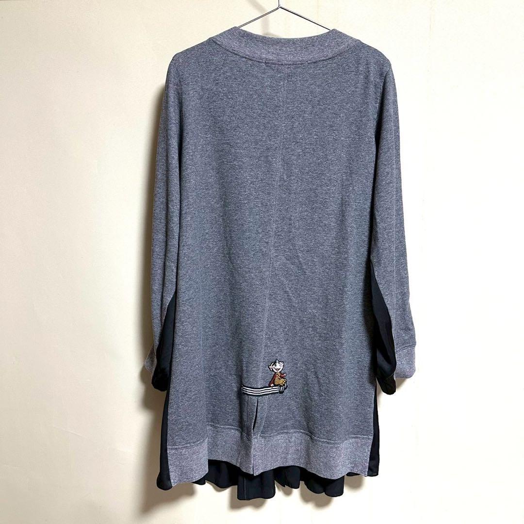 【美品】アルベロベロ チュニックワンピース ぶたさん刺繍