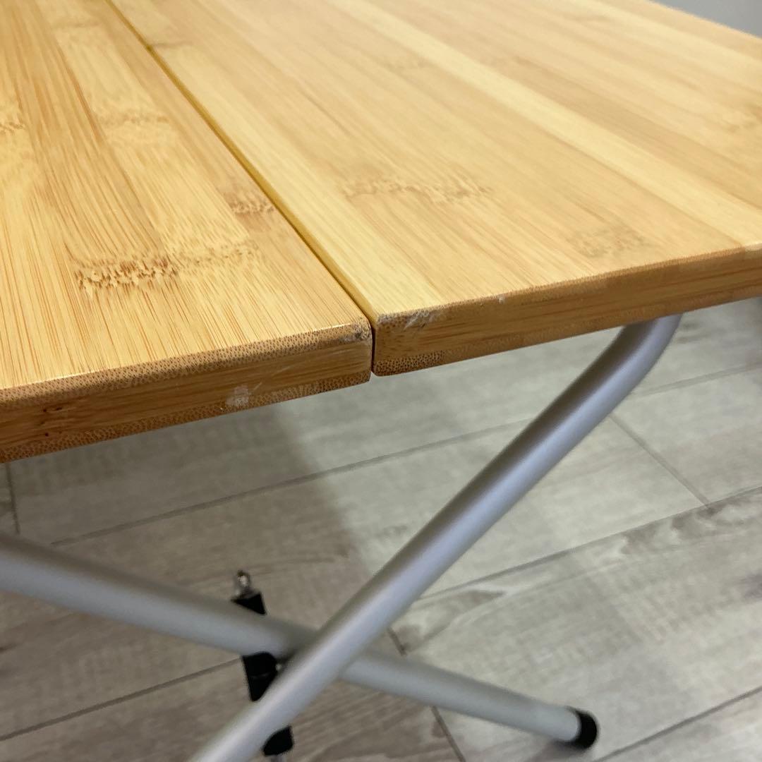 peak ワンアクションローテーブル竹