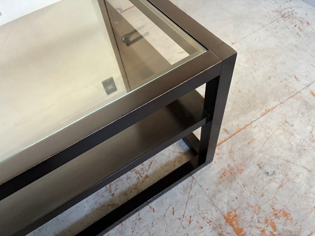 TIME & STYLE タイムアンドスタイル LLOYD ガラステーブル