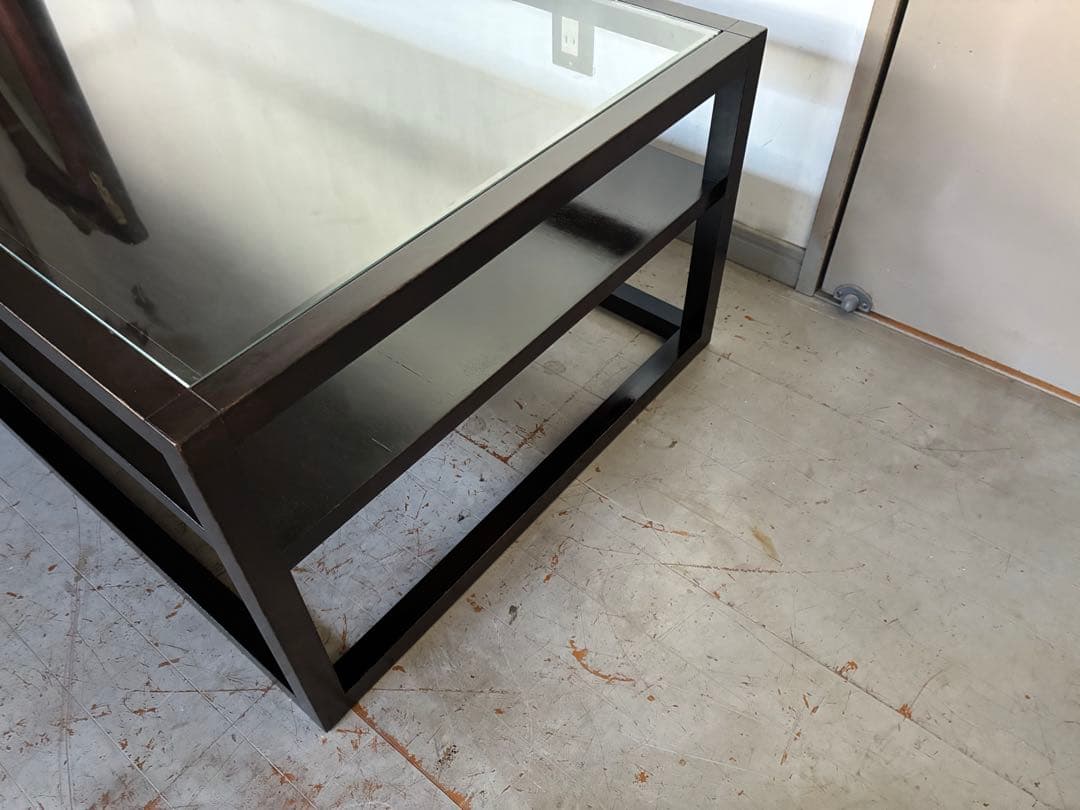 TIME & STYLE タイムアンドスタイル LLOYD ガラステーブル